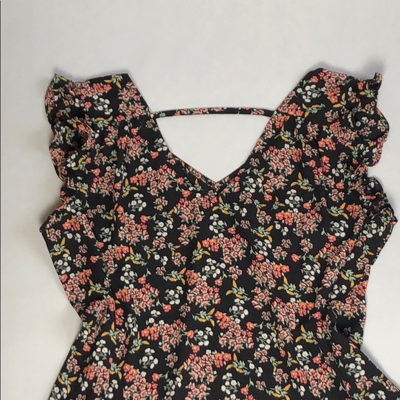 Loft Sheer Floral Print Shirt - Picture 4 of 7